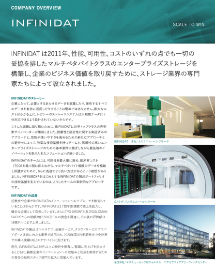 Infinidat Company Overview - JP